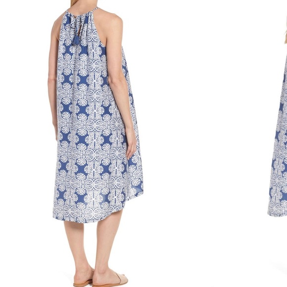 Vineyard Vines 'Mirrored Leaves' Trapeze Dress - Picture 3 of 7